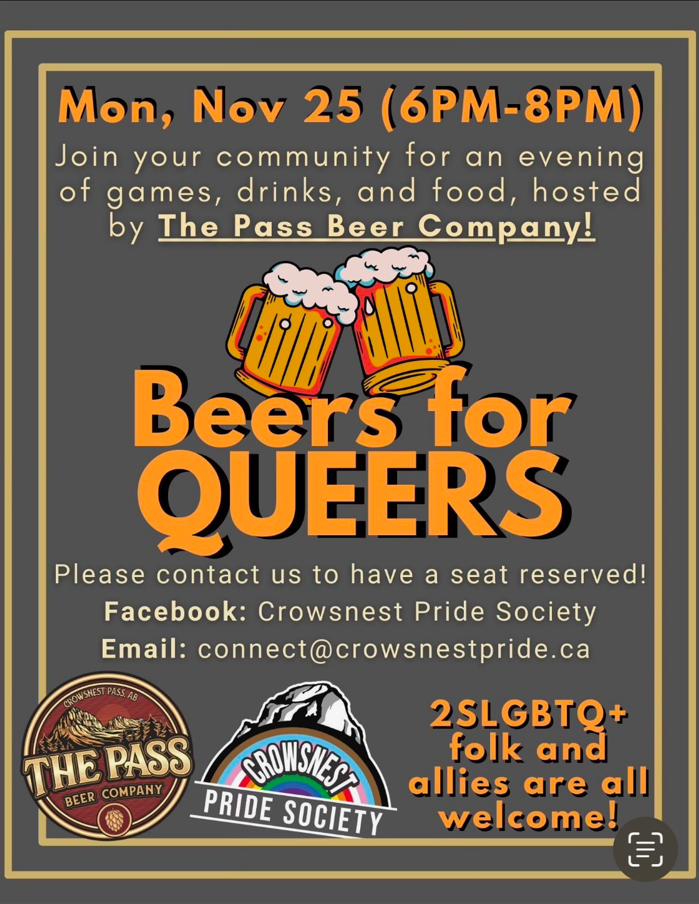 Beers for queers poster